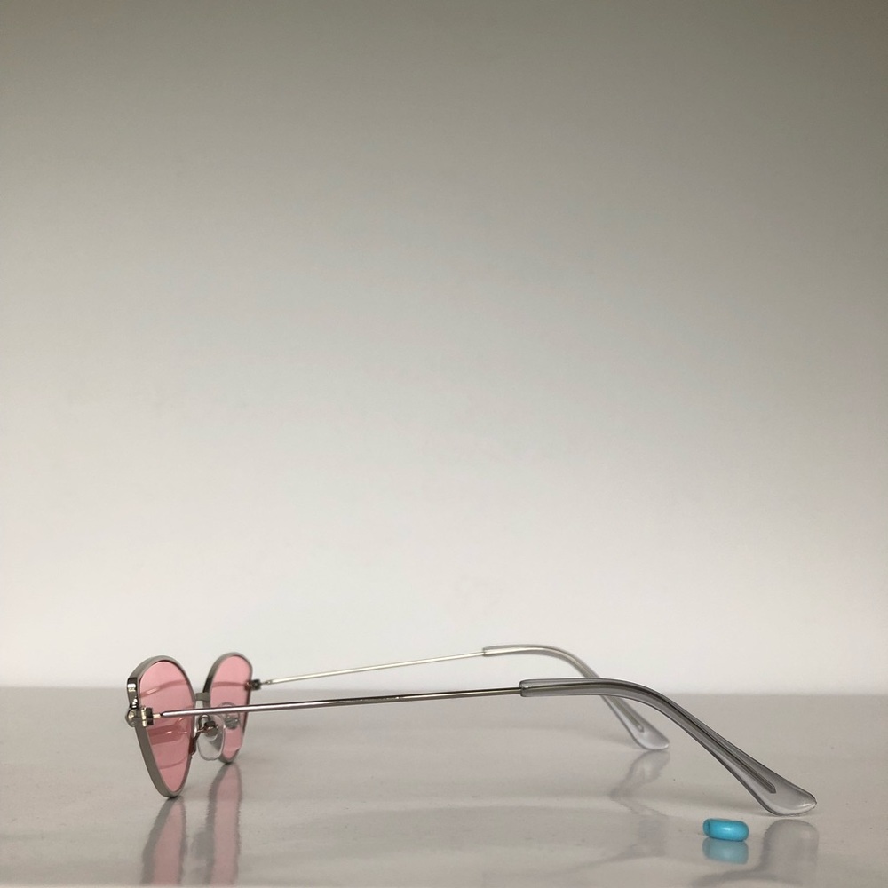 Half Frame Half Rimless Sunglasses - Picture 3 of 5